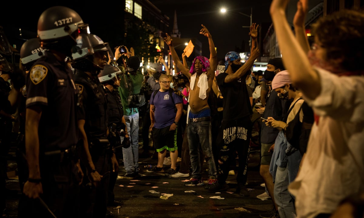 George Floyd Protests And Unrest Coast To Coast As Us Cities Impose Curfews Us News The Guardian