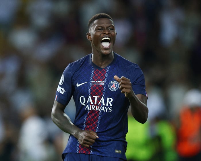 Nuno Mendes gets PSG party started in Super Cup shootout win against Spurs