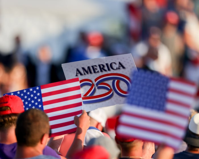 ‘The wheels are coming off’: readers reflect on the 250th anniversary of the American experiment