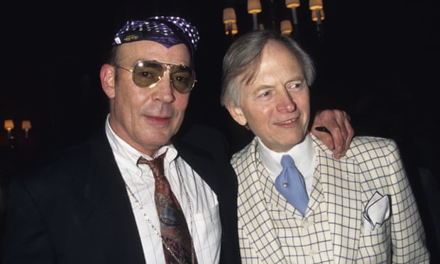 Hunter S Thompson and Tom Wolfe in 1996.