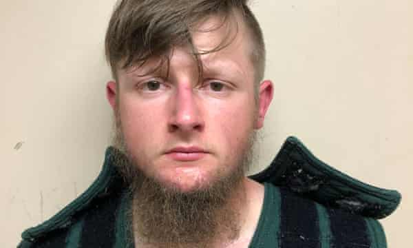 Booking photo released by the Crisp County Sheriff’s Office showing 21-year-old shooting suspect Robert Aaron Long.