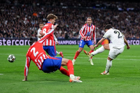 Real Madrid 2-1 Atlético Madrid: Champions League last 16 – as it happened | Champions League | The Guardian