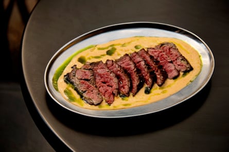 Marjorie’s bavette pinch an ovum yolk emulsion is conscionable 1 of respective unexpected larger plates.