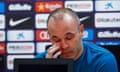 'This is my last season here' Andrés Iniesta emotional as he bids farewell to Barcelona