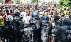 Protesters clash with police at start of far-right AfD congress in Essen