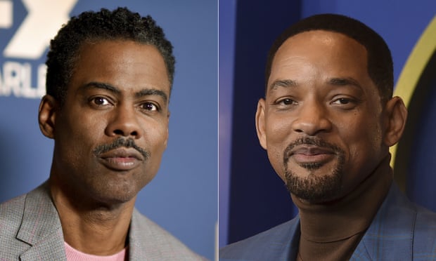 Chris Rock, left, and Will Smith.
