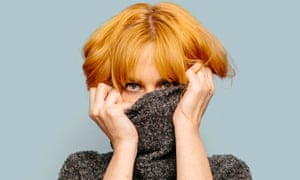 Woman in rollneck jumper