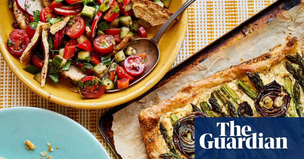 Asparagus tart and fattoush: Sami Tamimi’s Palestinian recipes for spring