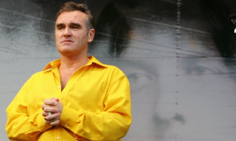 British singer Morrissey