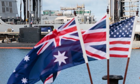 Australian, US and UK flags