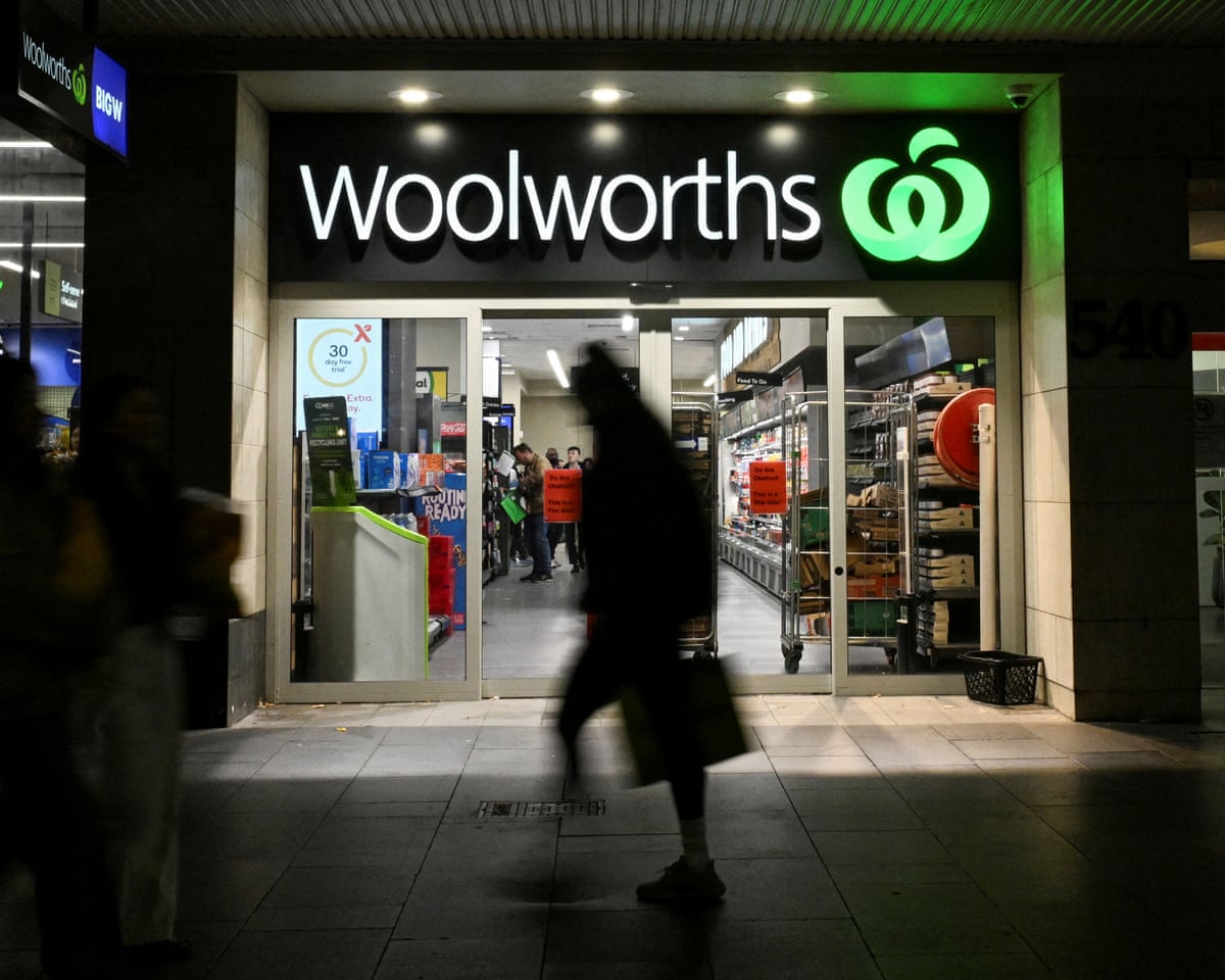 Woolworths supermarket in Sydney