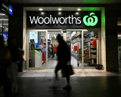 Woolworths supermarket in Sydney