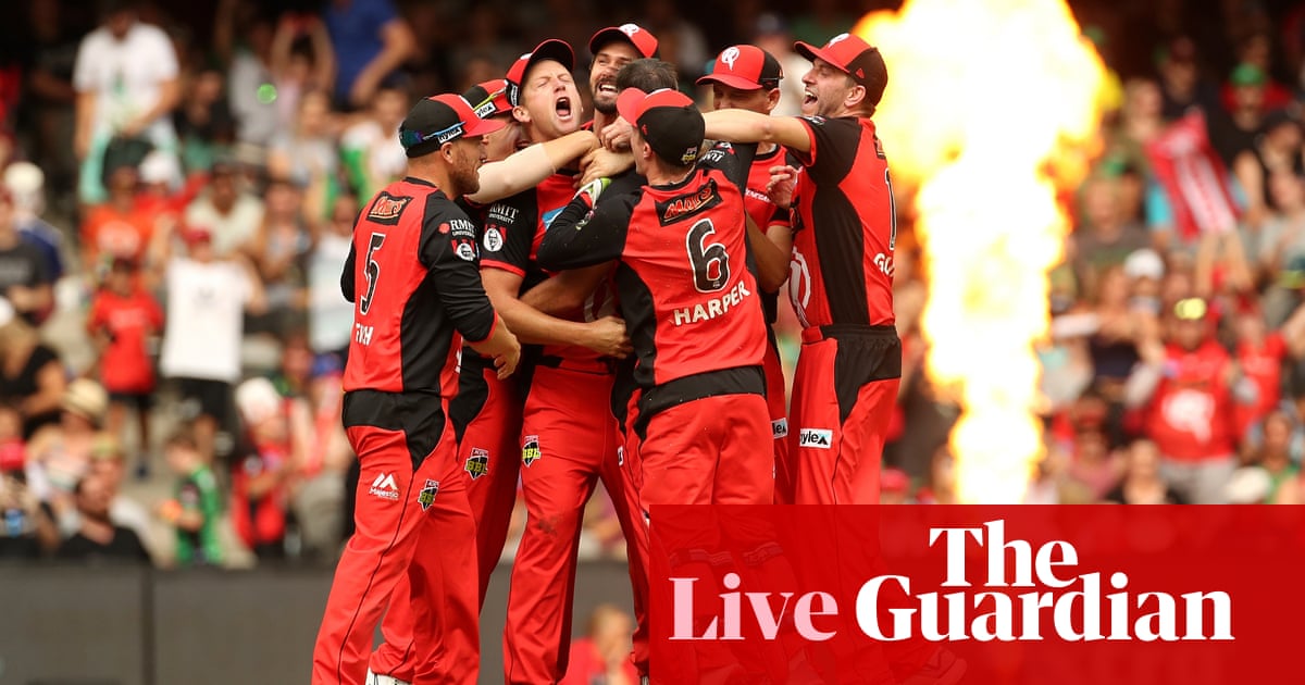 Big Bash League Final Renegades V Stars As It Happened Big Bash League The Guardian Big Bash League Final Renegades V Stars As It Happened Big Bash League The Guardian
