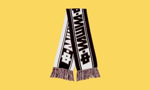 Reversible scarf, made in Manchester