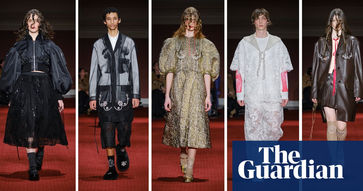 London fashion week autumn/winter 2025 key shows in pictures