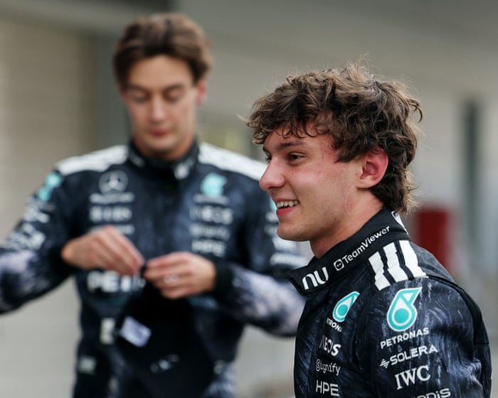 Kimi Antonelli on F1 Japanese GP pole in Mercedes lockout with George Russell