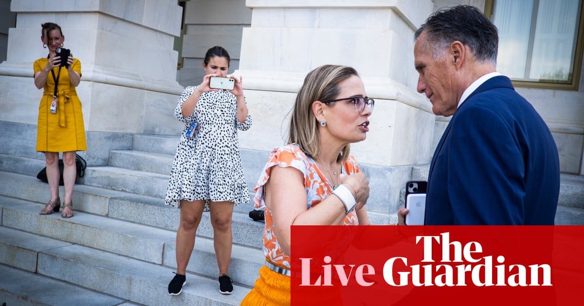 Democrats reach deal to pass major climate bill after Sinema says yes – US politics live