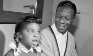 Nat King Cole and Natalie singing together in 1956