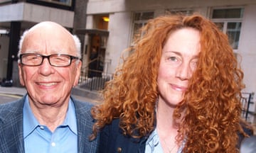 Rupert Murdoch and News UK CEO Rebekah Brooks