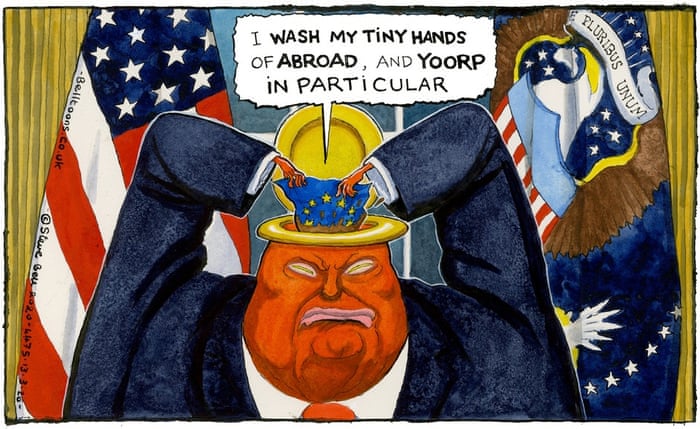 Steve Bell On Donald Trump S Response To Coronavirus Cartoon Opinion The Guardian