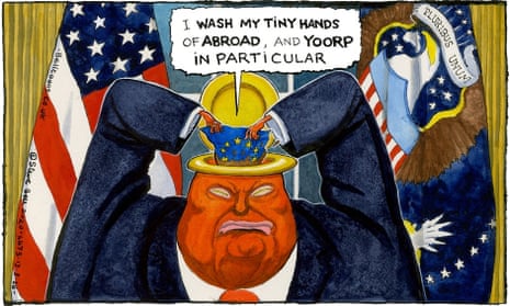 The Guardian’s Steve Bell in, once again, inimitable style.