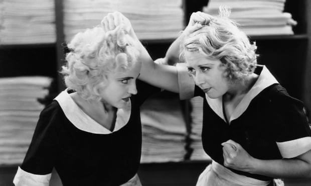 Polly Walters and Joan Blondell in Blonde Crazy.