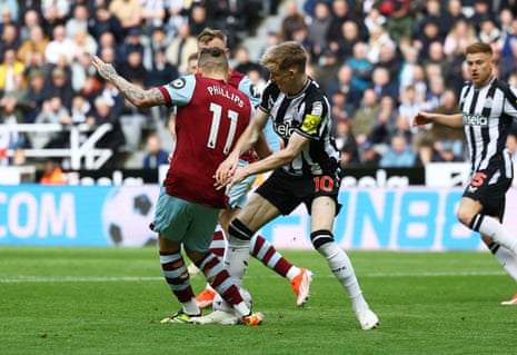 West Ham vs Newcastle United Standings