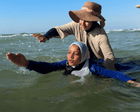 Robbed of a childhood: how one girl in Gaza found freedom in swimming – video