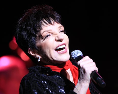 Liza Minnelli performing in the Dominican Republic in 2010.