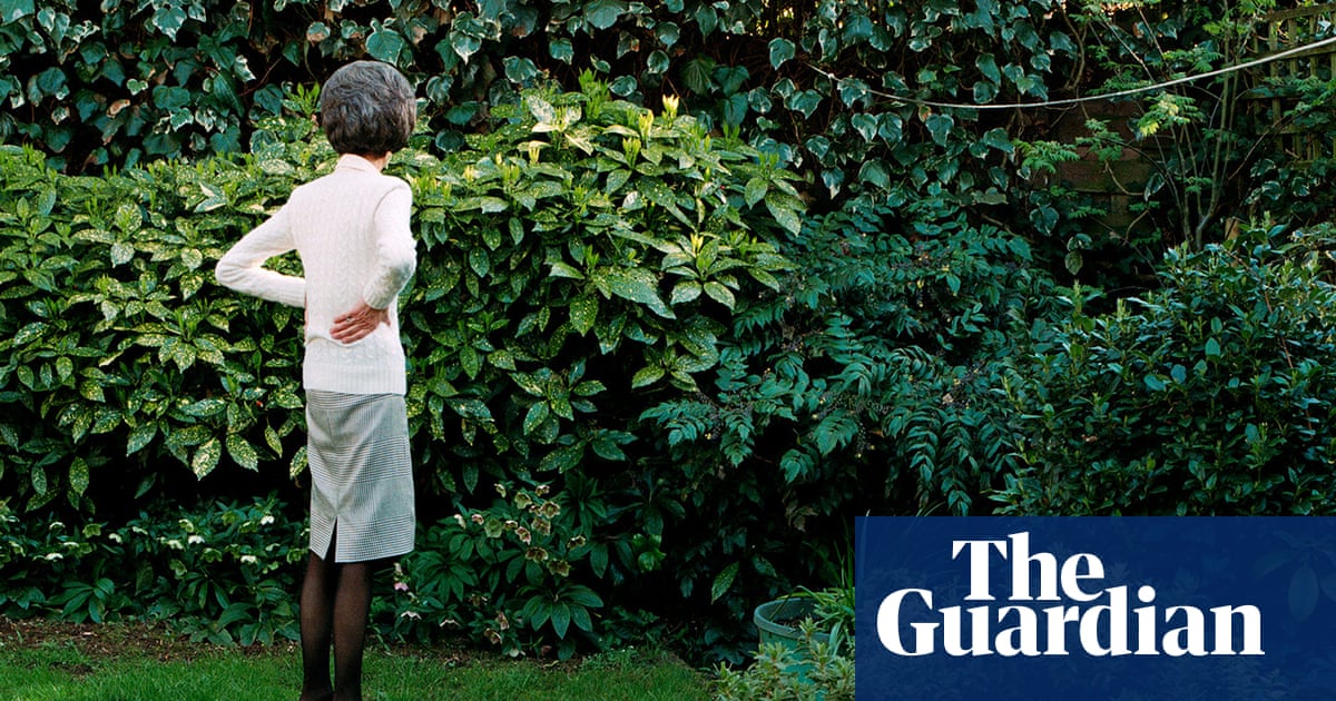 My mother in the garden swamped by green – Lydia Goldblatt’s best photograph