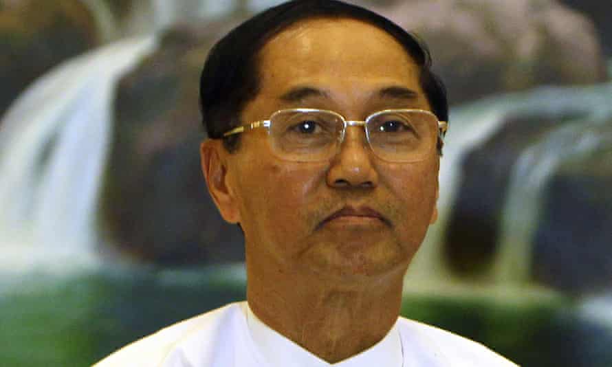 Myint Swe was elevated from vice-president to president in the coup.