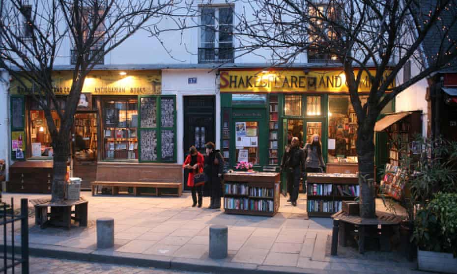 Shakespeare and Co. Bookshop, Paris.