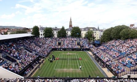 Tennis at Eastbourne.