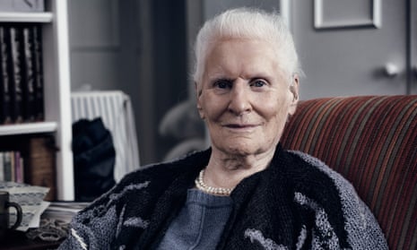 Diana Athill, photographed at her home in North London in 2015.