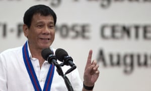 Philippines President Rodrigo Duterte