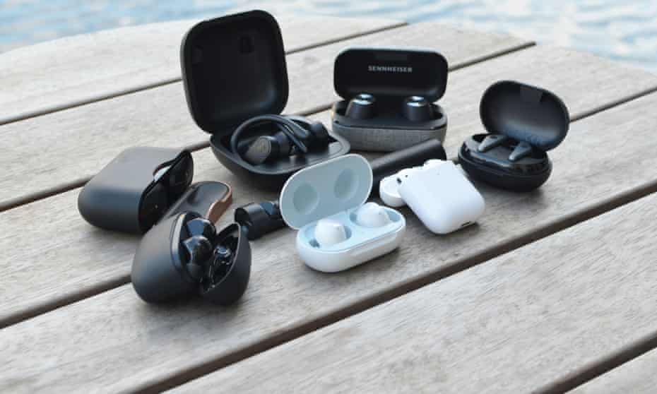 Best True Wireless Earbuds Airpods Samsung Jabra Bose Beats And Anker Compared And Ranked Headphones The Guardian Best True Wireless Earbuds Airpods Samsung Jabra Bose Beats And Anker Compared And Ranked Headphones The Guardian