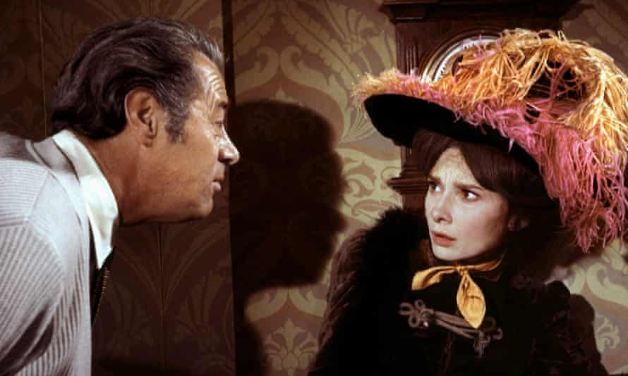 Audrey Hepburn with Rex Harrison in My Fair Lady.