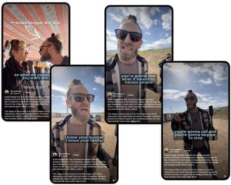 Видео, показывающие преследование Палестинцы и активисты на Западном Берегу