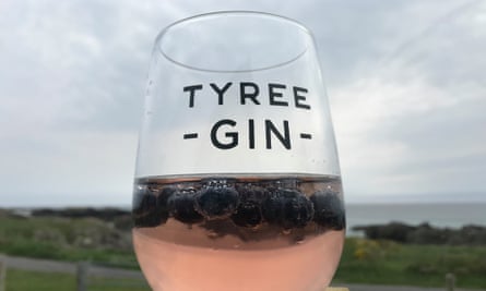 The Tyree Gin distillery uses botanicals from the native machair