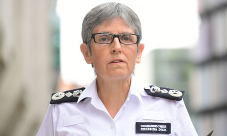 The Metropolitan police commissioner, Dame Cressida Dick