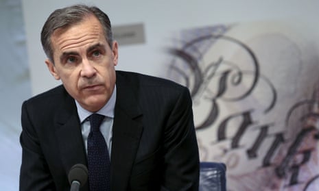 Bank of England governor Mark Carney.