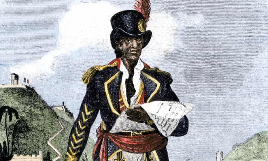 Toussaint Louverture, the liberator of Haiti.