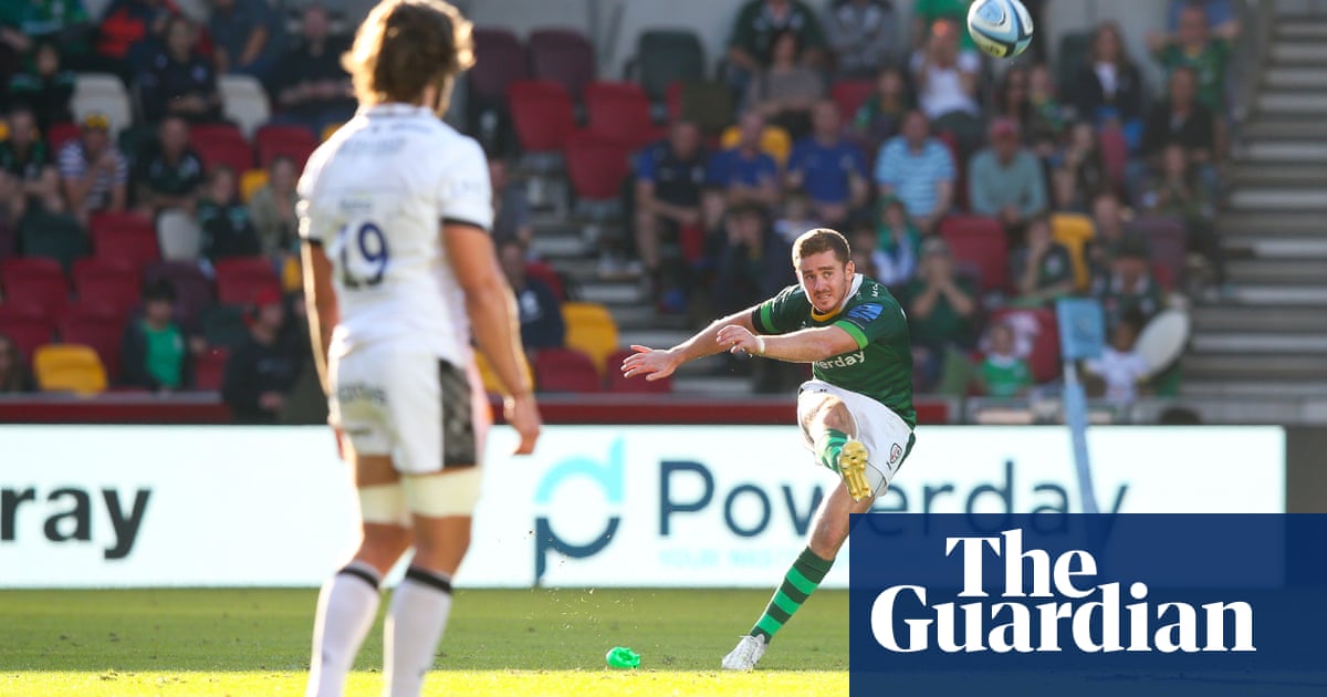 London Irish fight back to force draw with Sale as fans return