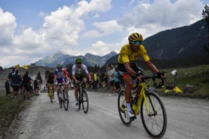 Greg Van Avermaet on the gravel.