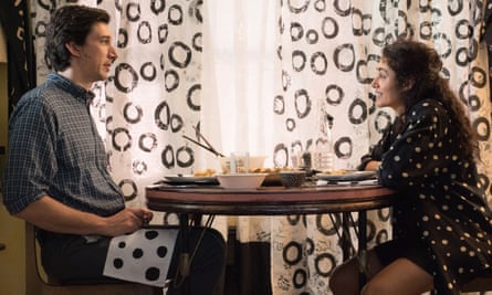 فراخوان… آدام درایور و گلشیفته فراهانی در فیلم جارموش در سال 2016 پاترسون، که اسکورل موسیقی آن را ساخته است.