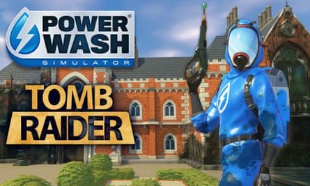 PowerWash Simulator Tomb Raider.