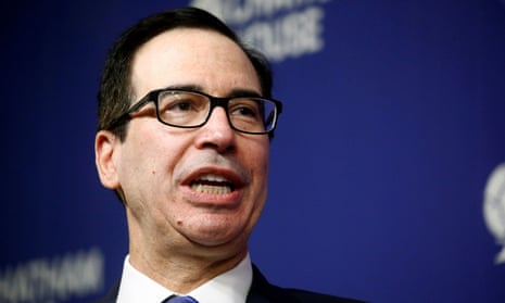 Steven Mnuchin also reiterated concerns about the UK’s use of Huawei technology.