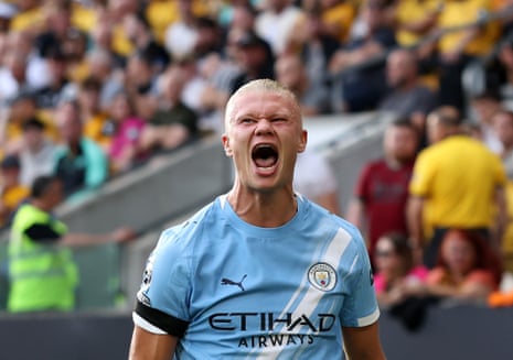 Erling Haaland of Manchester City.