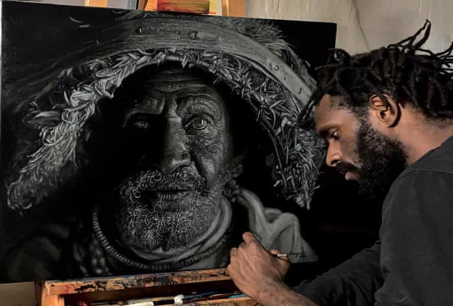 National Art School student Lesley Wengembo