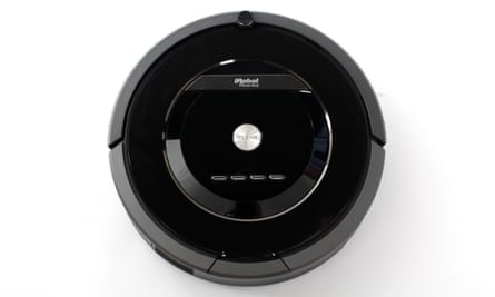 The Roomba ‘avoids objects with the delicacy of a fling saucer’.